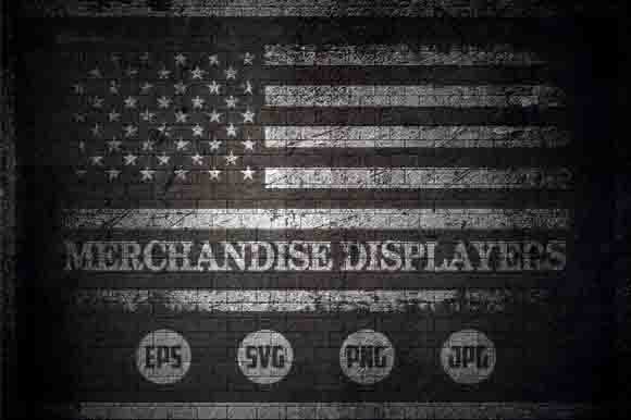 Download Merchandise Displayers - USA Flag - Usa Collection
