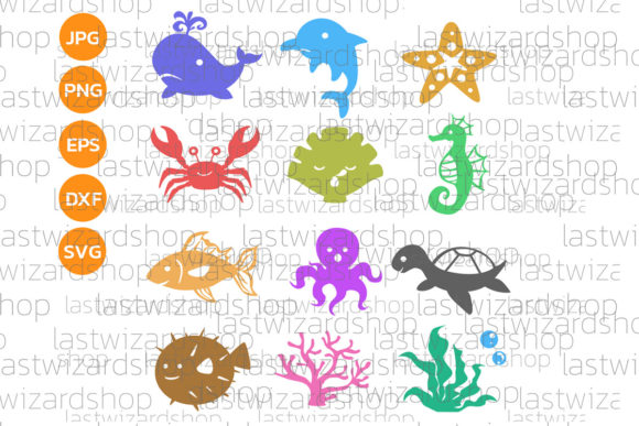 Download Sea Creatures Svg, Under the Sea Svg - Sea svg Collection