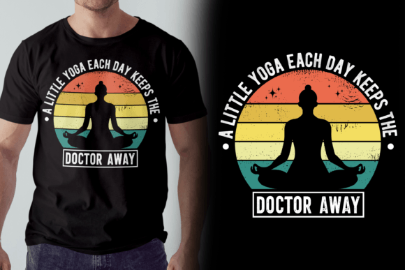 Download Yoga T-shirt and Merchandise Design - Merchandise Collection