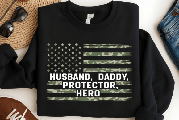 Download Patriotic Dad Hero, USA Flag PNG - Usa Collection