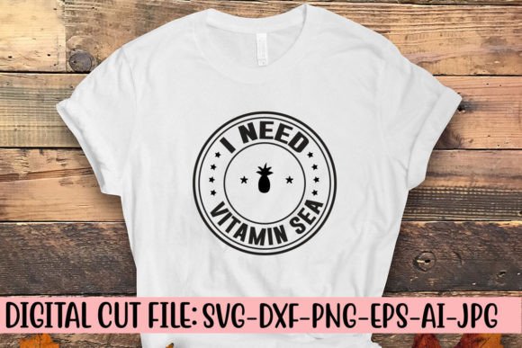 Download I Need Vitamin Sea SVG - Sea svg Collection